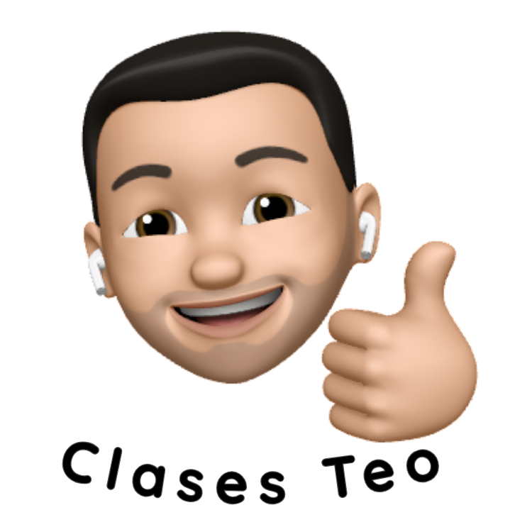Logo de Clases TEO con avatar de Teo